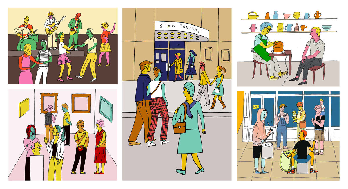 Arts Ripple Illustrations